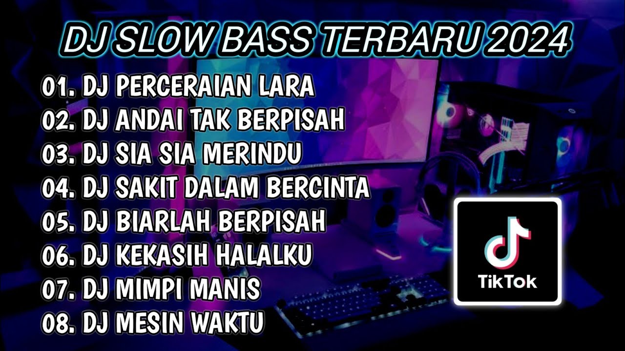 DJ SLOW BASS TERBARU 2024 | DJ PERCERAIAN LARA 🎵 DJ ANDAI TAK BERPISAH FULL BASS | FULL ALBUM