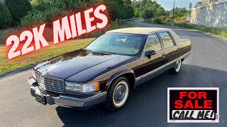 1993 Cadillac Fleetwood Brougham 22k Miles STUNNING EXAMPLE For Sale by Specialty Motor Cars