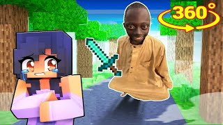 WHO Save Aphmau from TENGE TENGE MEME in Minecraft 360°