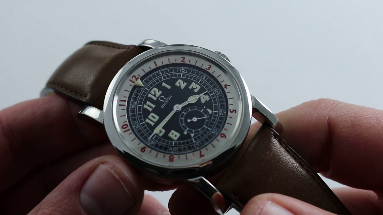 Sub-60 Second Review: Omega Museum Pilot's Watch - YouTube