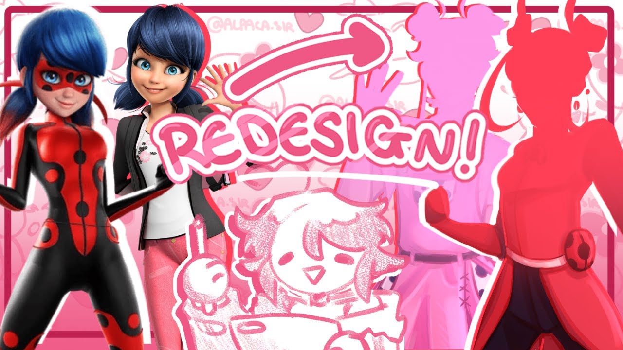 Переделка Маринетт из «Чудесной божьей коровки» || арт + комментарии