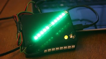 Arduino shift-light and tachometer v0.2