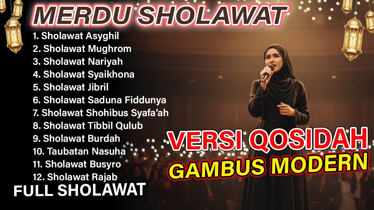 QASIDAH MODERN KOLEKSI TERMAHAL ISTIMEWA | GAMBUS MODERN PENARIK REJEKI | Sholawat Asyghil Qosidah
