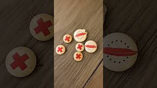 Tiny Vintage Pins from red cross 1936 Tiny Vintage Pins from red cross 1936