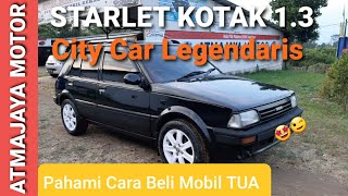 Toyota Starlet KOTAK 1.3 SE EP71 MOTUBA Legendaris dan Masuk Daftar Buruan | ATMAJAYA MOTOR screenshot 5