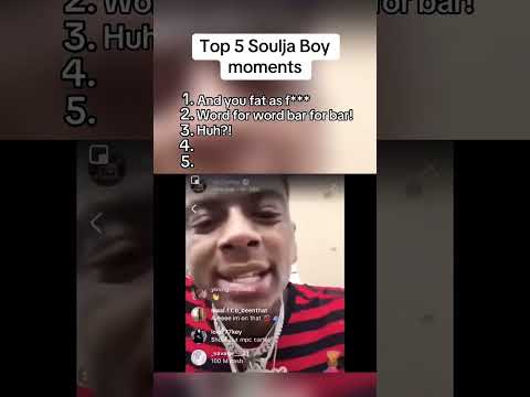 Top 5 Soulja Boy Moments Souljaboy 
