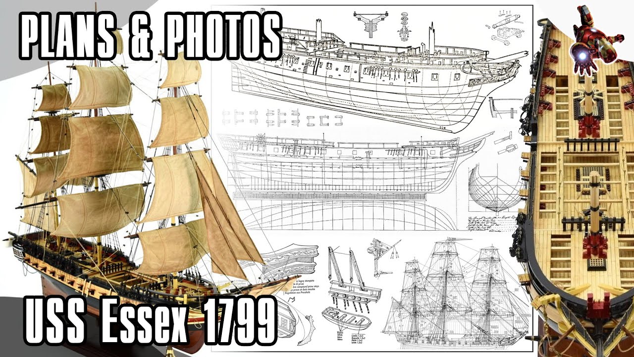 The USS ESSEX 1799 Model Ship PLANS PHOTOS Funniest SuperHeroes the-uss-essex-1799-model-ship-plans-photos-funniest-superheroes