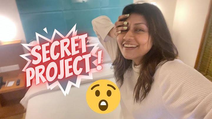 FINALLY REVEALING MY SECRET PROJECT | Bosslady Shruti