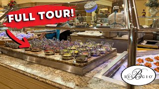 NEW! Entire 2024 Bellagio Buffet WalkThough Tour in Las Vegas