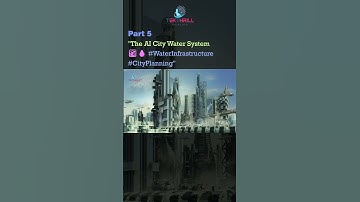 The AI City Water System 🏙️💧 #WaterInfrastructure #CityPlanning PART 5