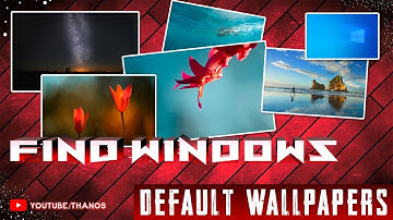 Windows 10 Default Wallpapers Location || Quick Tricks Of Windows 10