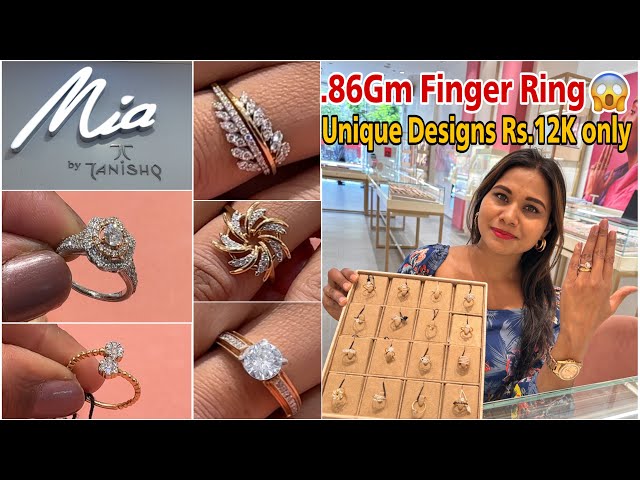 Tanishq latest Gold finger Rings designs with price and product code|| Tanishq gold ring for ladies - YouTube