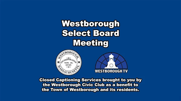 Westborough Select Board Meeting - December 2, 2025