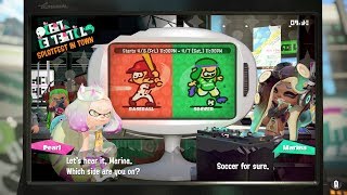 Splatoon 2 Splatfest Baseball VS Soccer Results!