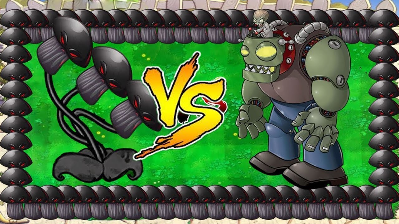 Plants vs Zombies | Doom Threepeater vs Doom Shroom vs Dr.Zomboss - YouTube