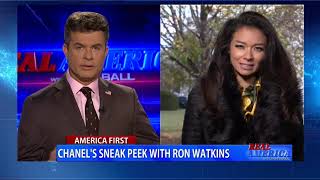 Dan Ball W/ One America News Chief White House Correspondent, Chanel Rion