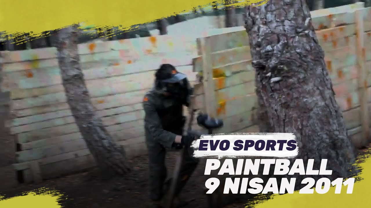 EVO Sports/Paintball Kartal Aydos Sahası Oyun 9 Nisan 2011 YouTube