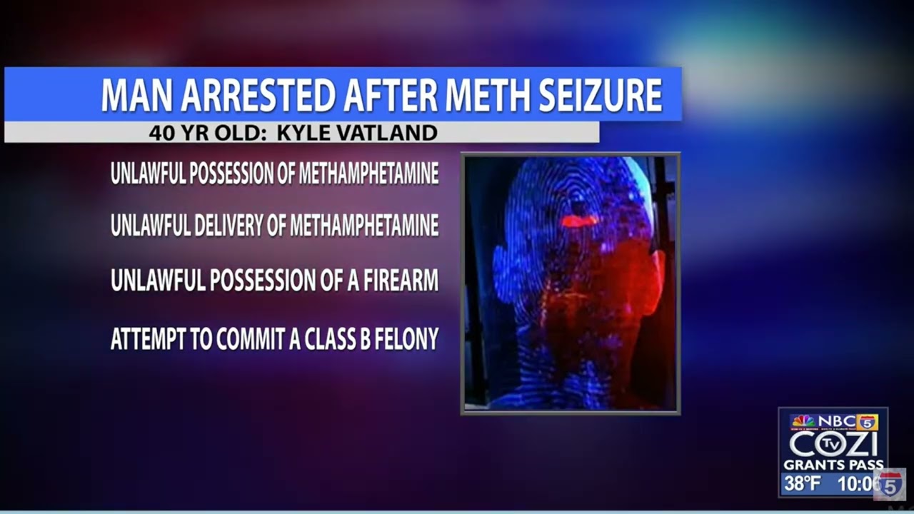 Man arrested after meth seizure in Douglas County - KOBI-TV NBC5