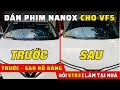 D&aacute;n Phim C&aacute;ch Nhiệt NanoX Full Xe VinFast VF5 Tại Nh&agrave; | Gi&aacute; 5.300.000 | Thực Tế Trước &amp; Sau