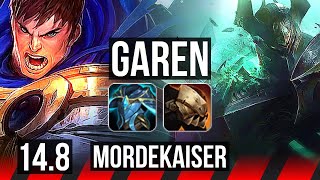 GAREN vs MORDEKAISER (TOP) | 7/3/10 | TR Master | 14.8