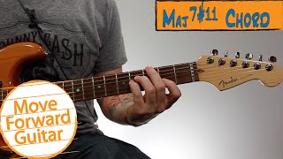 Beginner Jazz Guitar Chords - Major 7#11