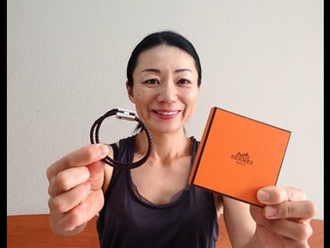 第510回 エルメス日本未入荷【エルメスTournisレザーブレスレット】 - YouTube