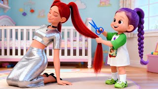 😱 OMG! ⚡️Sneaky Baby Rumi Cut Mom Mira's Hair to Buy Hello Kitty👿 | KPOP Demon Hunters