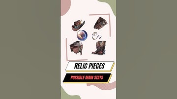 The Main Stats For Your Relics #honkaistarrail #honkai #hsr #shorts