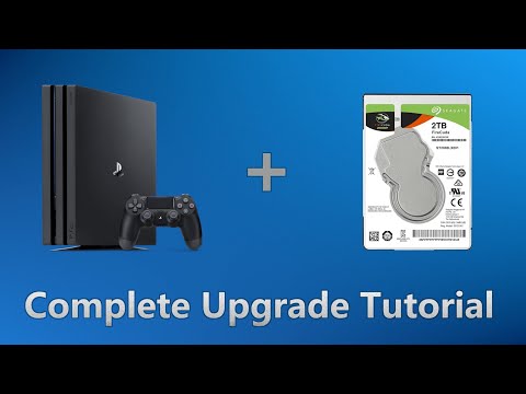 PlayStation Pro - Hard Drive Upgrade - Tutorial (2021)