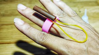 Making a Simple Mini Ring Slingbow