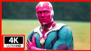 4K Wandavision - Vision Wakes Up Scene