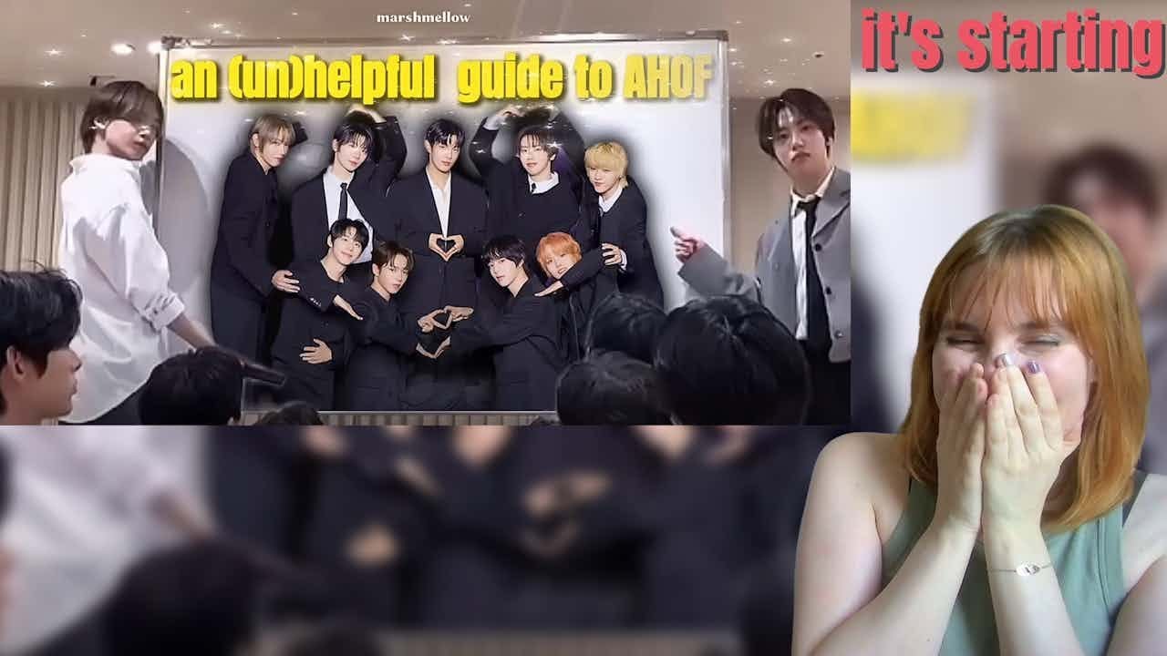 an (un)helpful guide to AHOF ✨ 1-month old idol group ✨ REACTION