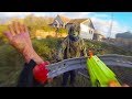 Nerf zombie war  first person shooter 