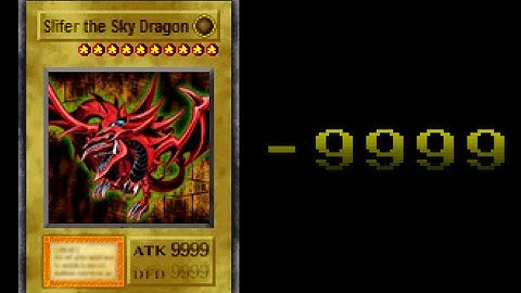 Yugioh Forbidden Memories 2 | Slifer the Sky Dragon 9999 ATK/DFD