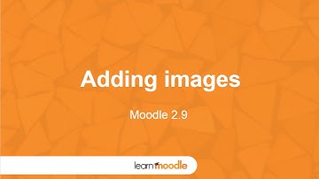 Learn Moodle 2015: Adding Images (Moodle 2.9)