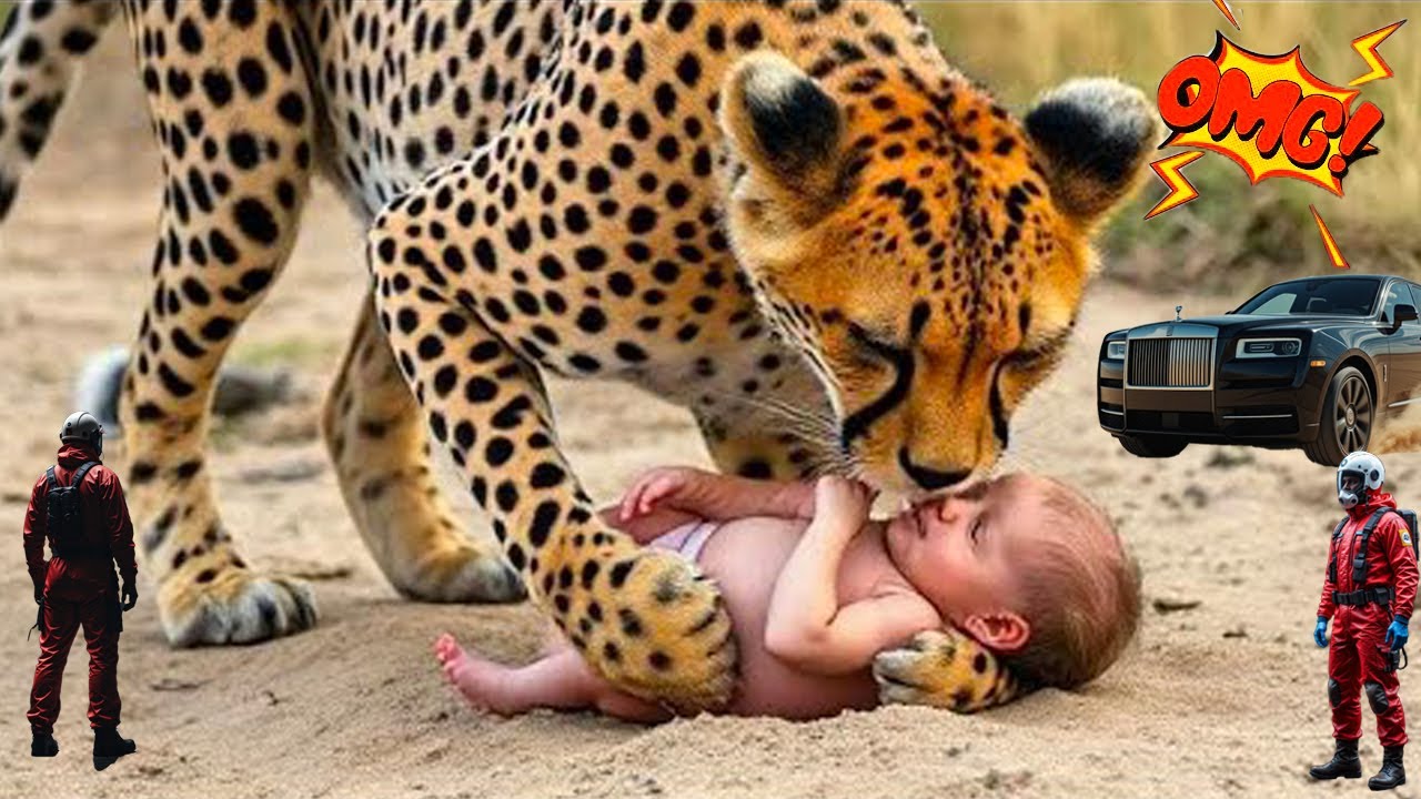 Rescue Story: Baby Miraculously Saved from Cheetah Attack | Brave Animal Rescue