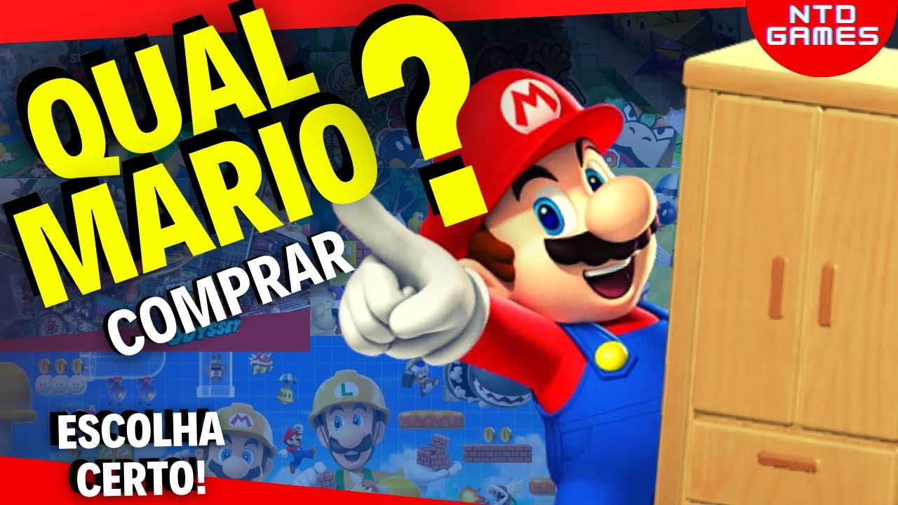 Os melhores jogos do Mario que você pode no jogar Nintendo Switch