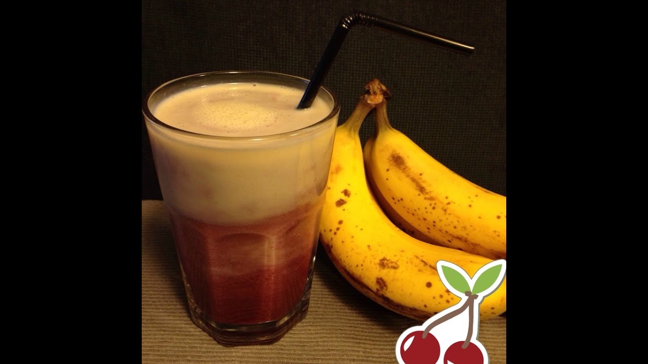 KiBa Kirsch-Bananen Smoothie - YouTube