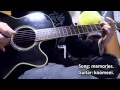 Memories  maki otsuki  acoustic guitar cover  one piece first ending