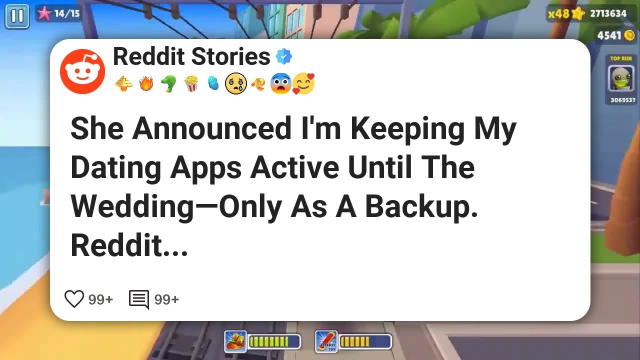 Она объявила: «Я буду держать свои приложения для знакомств активными до свадьбы — только в качес...