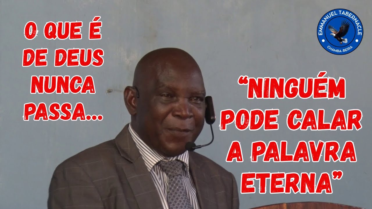 19.10.2025 - Domingo | A palavra de Deus nunca passará | Pr. Joaquim João