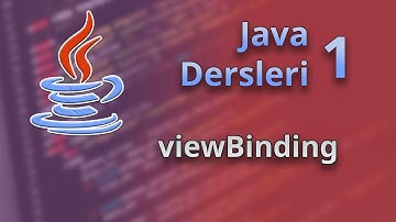 Android Java ile View Binding