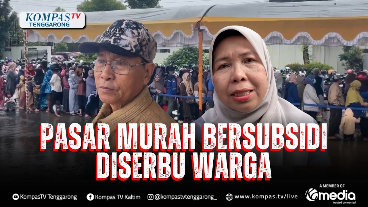 Pasar Murah Bersubsidi diserbu Warga