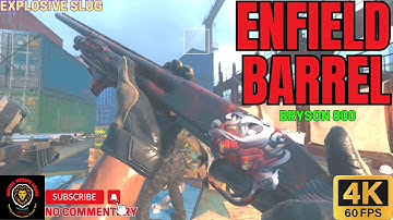 BRYSON 800 ENFIELD BARREL-EXPLOSIVE SLUG Call of Duty Modern Warfare 2 #codmw2 #mw2 #cod #bryson800