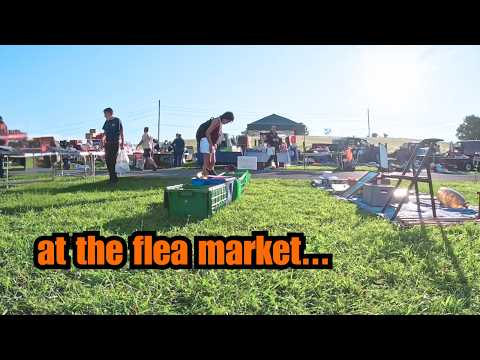 Early Morning Flea Market Life ~ Buy & Sell!