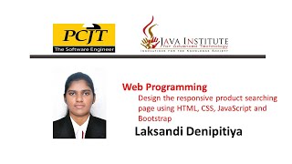 Web programming 18 | eShop | Java Institute