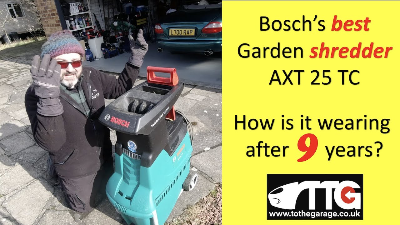 Bosch AXT 25 D Quiet Garden Shredder