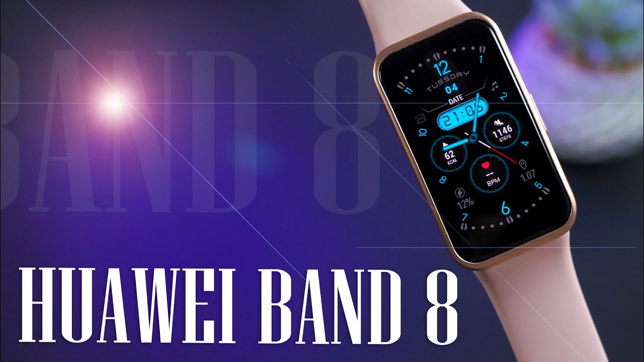 HUAWEI BAND 8. Full review, new firmware, watch faces, strap replacement. 