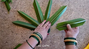 Coconut Leaf Décor Ideas for Navratri and Diwali || Home Decor Ideas for Festivals