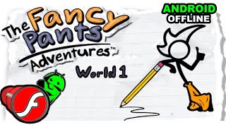 The Fancy Pants Adventures: World 1 (Flash Game) - Android Offline Gameplay by Cuphu Style 642 views 2 months ago 3 minutes, 54 seconds